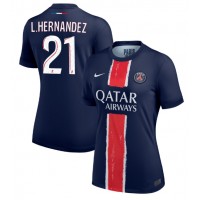 Paris Saint-Germain Lucas Hernandez #21 Domáci Ženy futbalový dres 2024-25 Krátky Rukáv